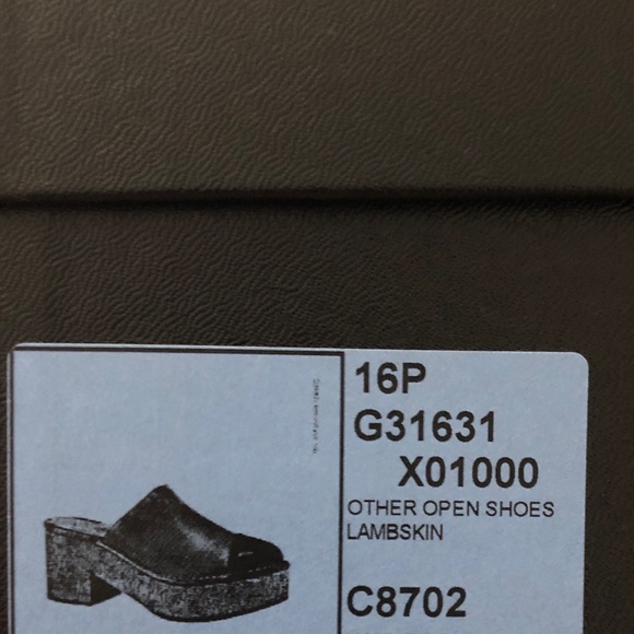 Chanel Mule Blue/Black size 10 - Picture 7 of 7